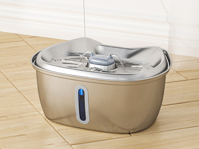 寵物不銹鋼自動飲水器