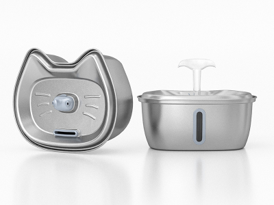 寵物不銹鋼自動飲水器