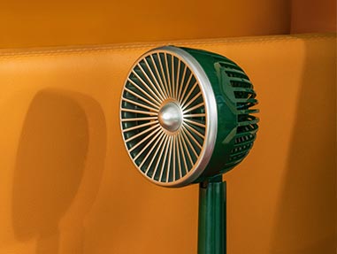 復古桌面風扇注塑件